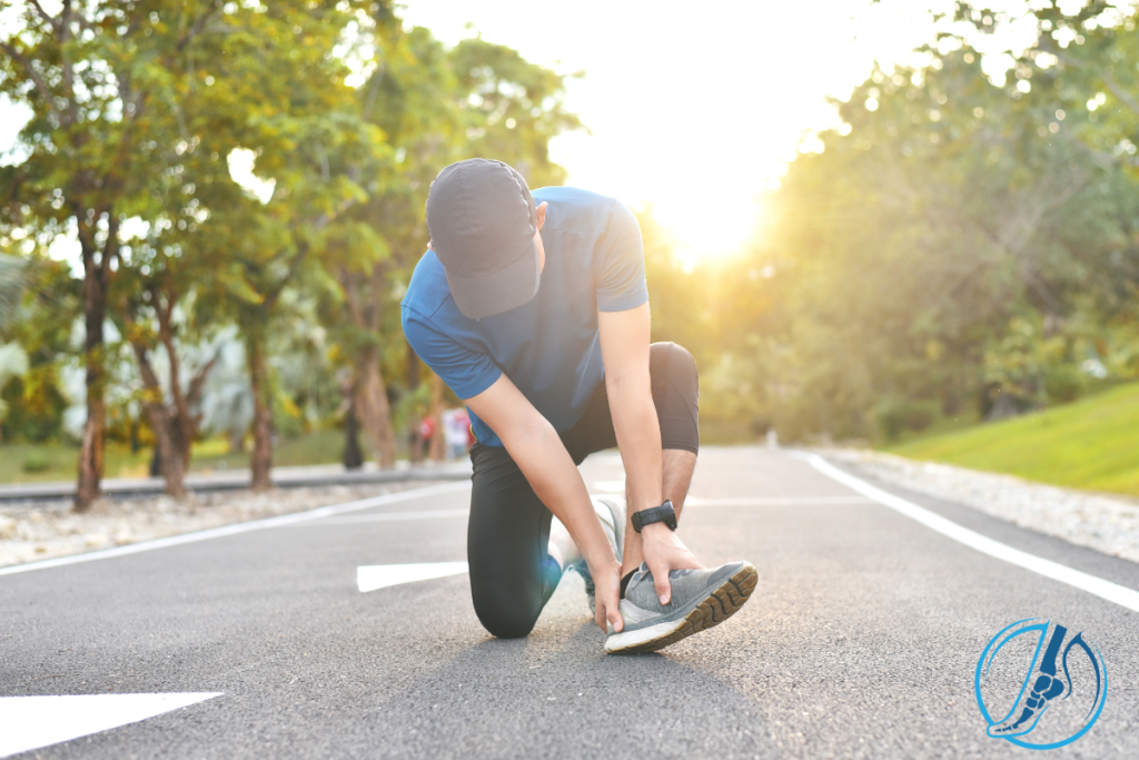 Podiatrist treating a patient's foot in Liverpool, Western Sydney — Western Sydney Foot Clinic